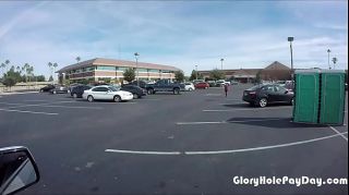 wife sucks off stranger in parking lot