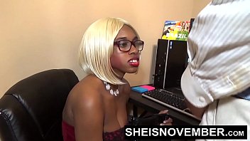 ebony pornstar fucking old white man