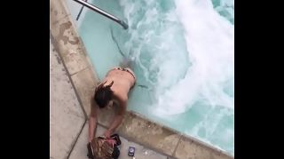drunk aunt joins naked nephew in the pool pics