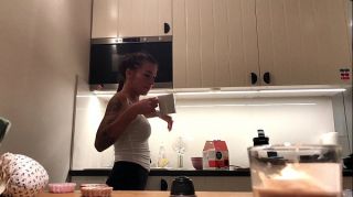 porn cam hidden in the kitchen