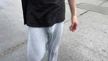 pants bulge public caught porn