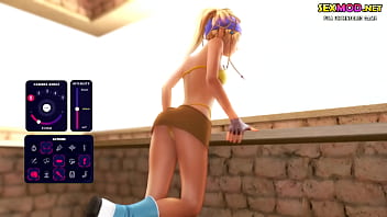 hentai brother watches sister from attack with friend
