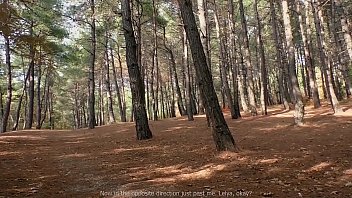 nude milfs bound in the woods