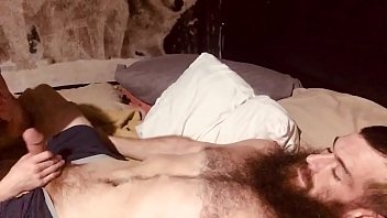 son asking handjob from his mom