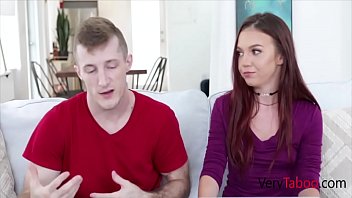 sister caught brother masterbute with her panty hand fuck