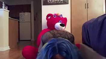 my gf gives my friend a lap dance