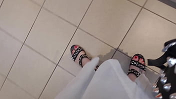 men flashing in changing room