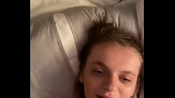 cum on sleeping girlfriends face