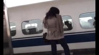 japanese_ladyboy_on_train