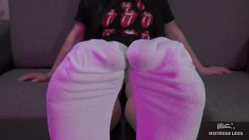 hooter girl feet in socks tease porn