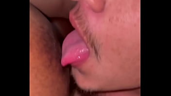 girl has boobs sucked by older man