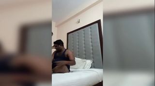 sexy girl riding on pillow while phone sex