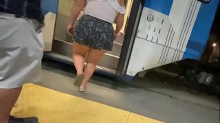 flashing on train porn