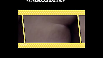 my hairy sister bends over