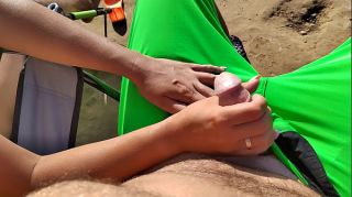 boner at the public beach porno