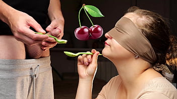 cum with food porn