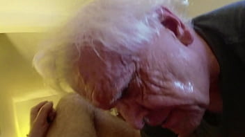 grandpa giving blowjob