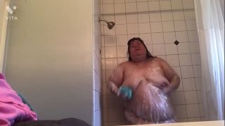 ssbbw nude shower