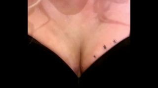 xxx sexy cleavage only boobs eating video