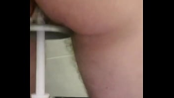 mom punishes doughter toilet brush ass