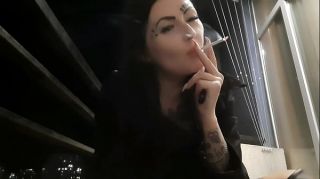 smoking strapon women