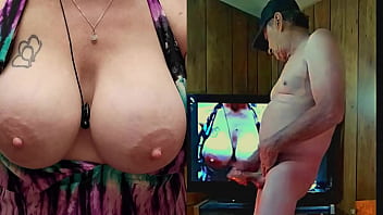 porn woman masterbating watching bi men