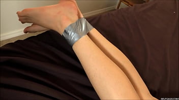 tape gagged in hose any bunny