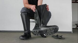 rubber boot porn