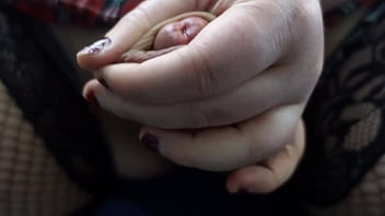 girl granny anal play