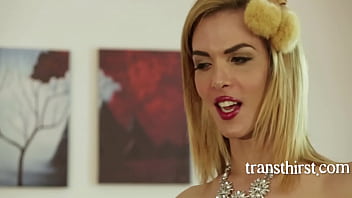 mean tranny fucks man