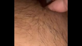 playing hairy pussy