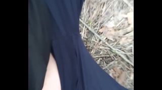 shows tits to passers by in car park porn