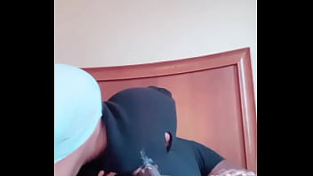 black cock worship masked