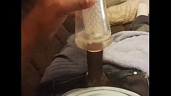wife was flash man jacking off
